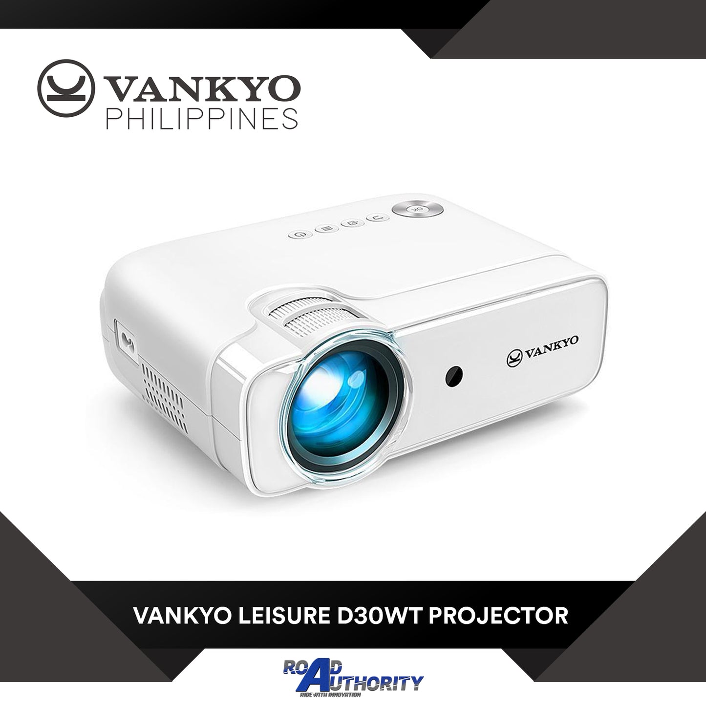 Vankyo Leisure D30WT Mini Movie Projector