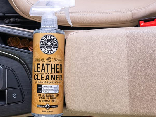 Chemical Guys Leather Cleaner Colorless And Odorless Super Cleaner (16 Fl. Oz.)
