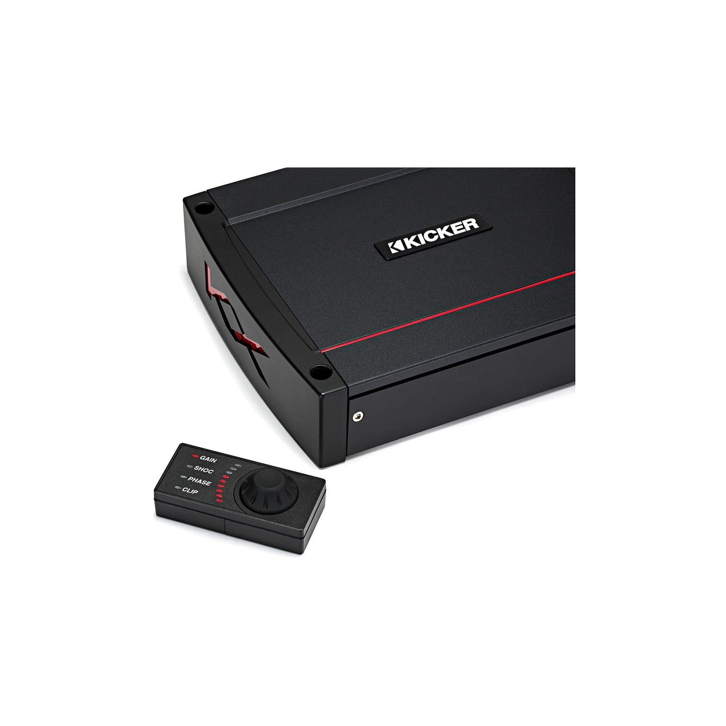 KICKER Amplifier 44KXA4001 Mono Subwoofer Amplifier — 400 watts RMS x 1 at 2 ohms