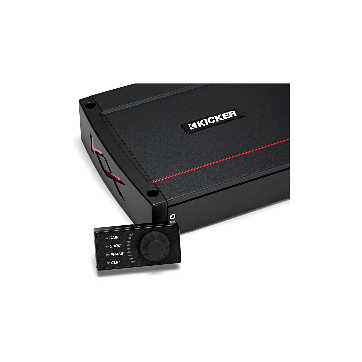 KICKER Amplifier 44KXA4001 Mono Subwoofer Amplifier — 400 watts RMS x 1 at 2 ohms