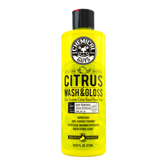 Chemical Guys Citrus Wash And Gloss Concentrated Car Wash (16 Fl. Oz.)