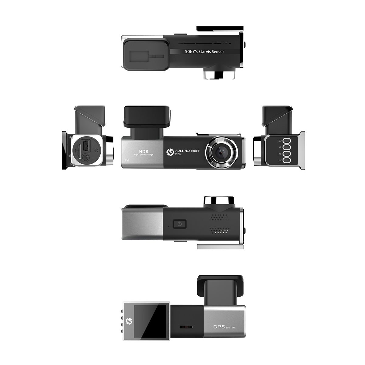 HP Car Camcorder f920x Solo Dash Cam with FREE 32G SD Card
