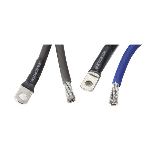 Kicker PK4 4-gauge amplifier Power Wiring Kit