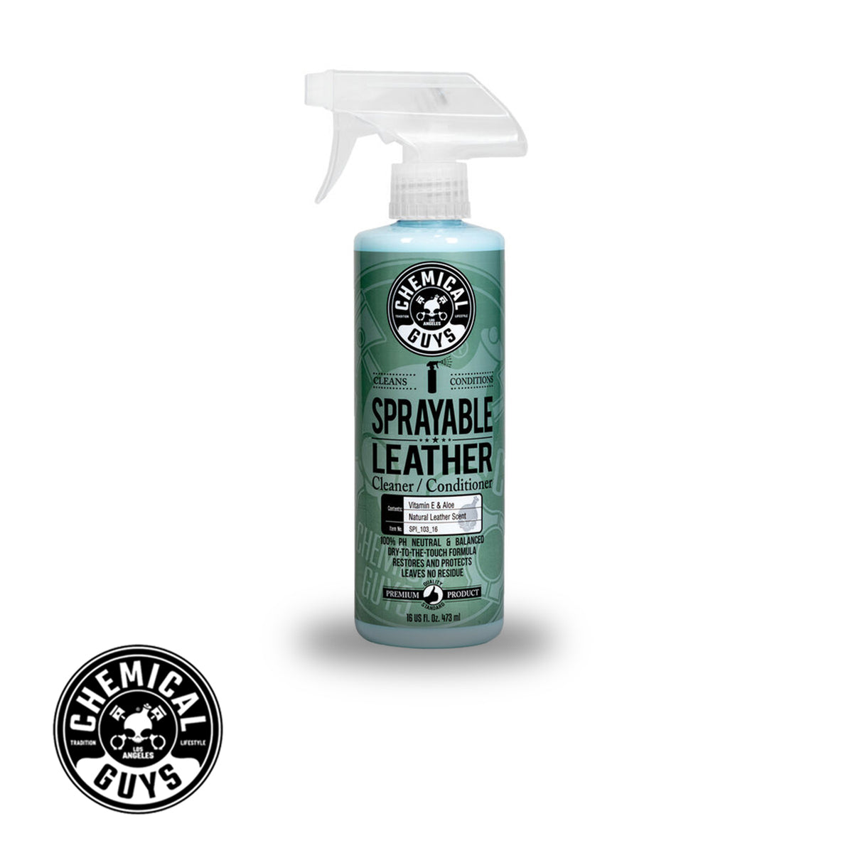Chemical Guys Sprayable Leather Cleaner And Conditioner In One (16 Fl