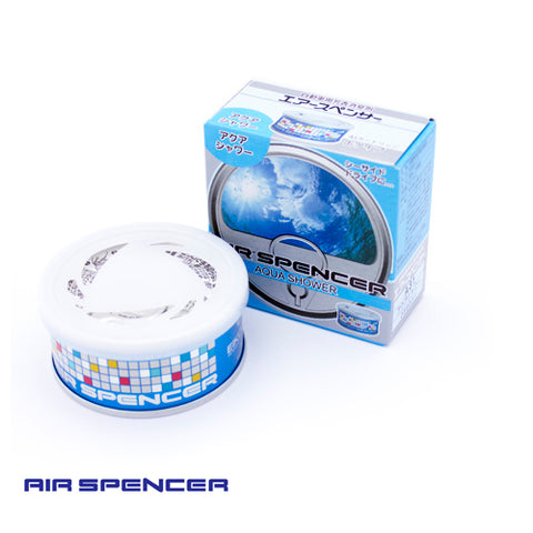 Air Spencer Car Freshener Eikosha Can Type - Aqua Shower x 2 cans