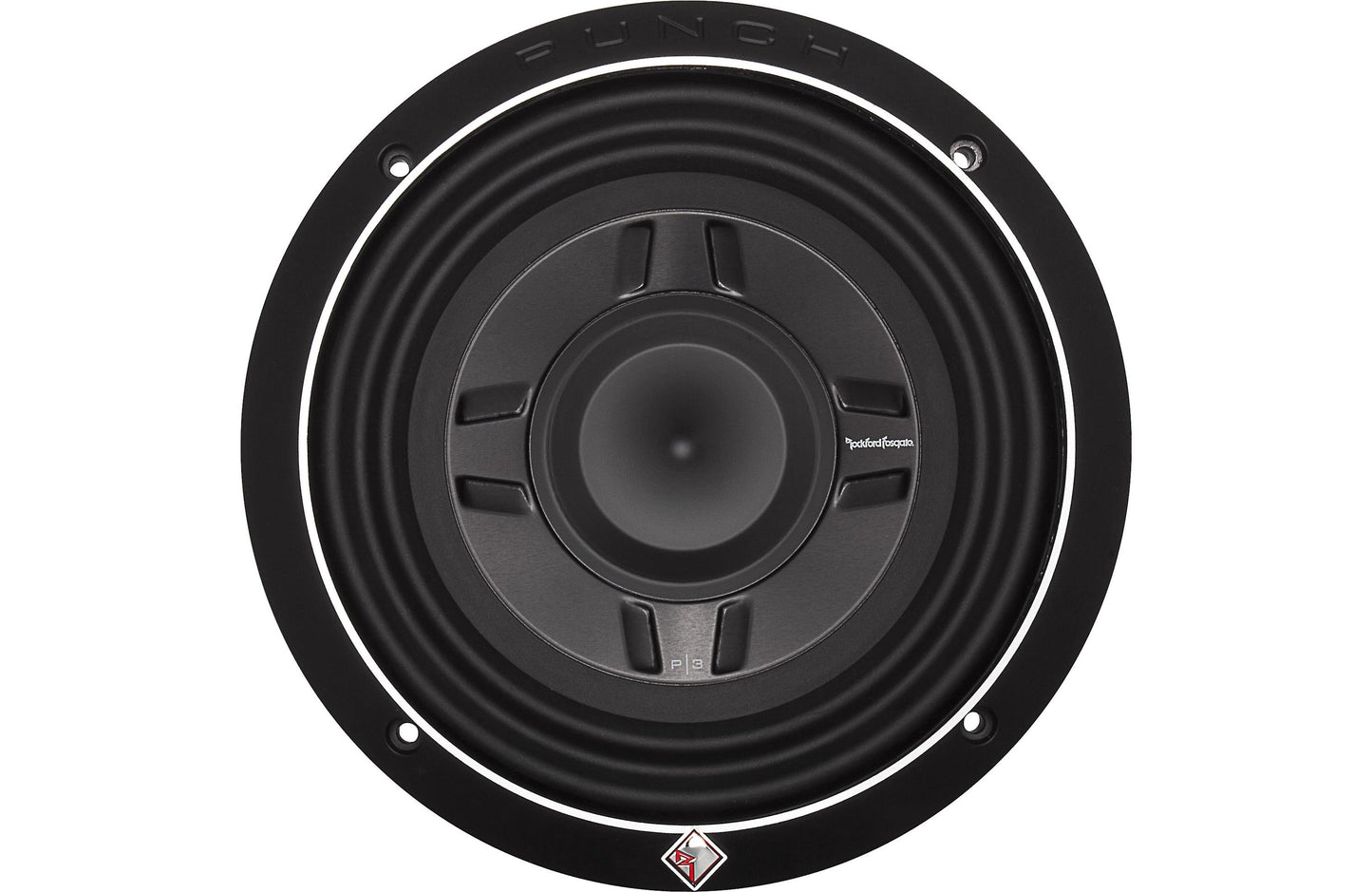 Rockford Fosgate P3SD4-8 Punch 8" P3S Shallow 4-Ohm DVC Subwoofer