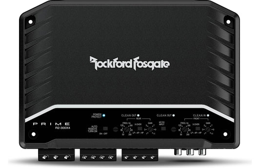 Rockford Fosgate Amplifier R2-300X4 Prime 300 Watt 4-Channel Amplifier