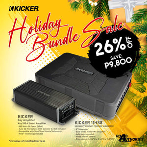 KICKER Holiday Bundle Sale up to 26% OFF!
