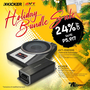 Kicker & AVT Holiday Bundle Sale 24% OFF!