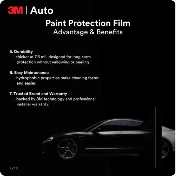 3M Paint Protector Film (PPF) Service Only
