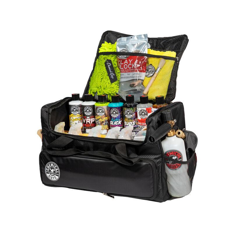 Chemical Guys Arsenal Range Trunk Organizer & Detailing Bag With Polisher Pocket  (21" x 12" x 14")