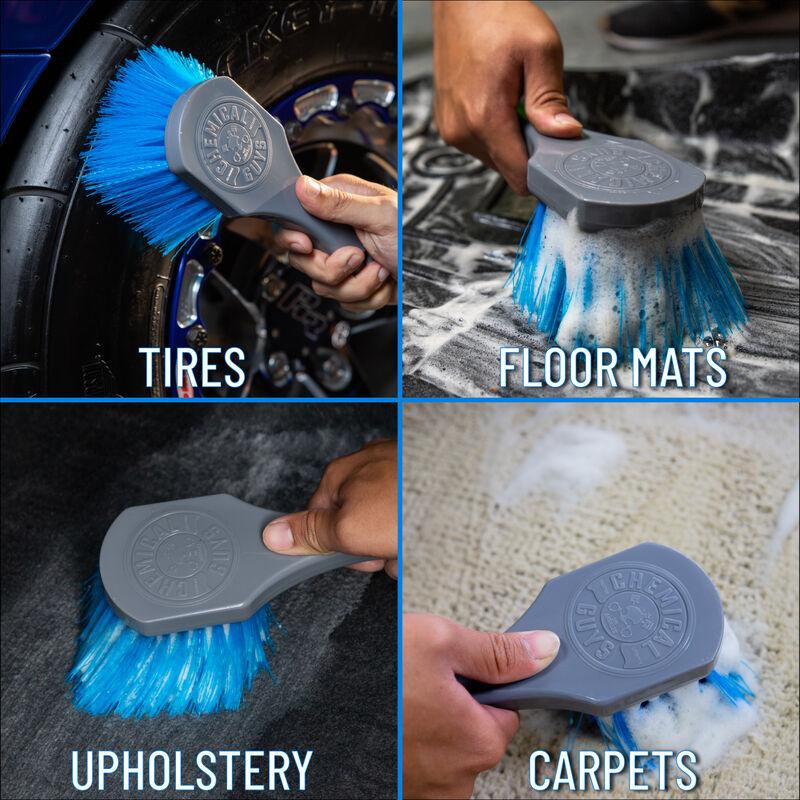 Chemical Guys Blue Stiffy Brush for Tires