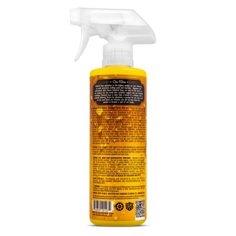 Chemical Guys Blazin' Banana Carnauba Spray Wax (16 Fl.Oz.)