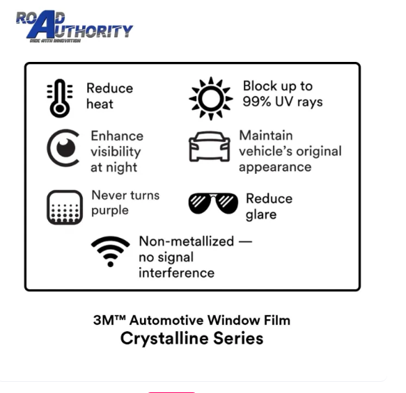 3M Crystalline CR20 Auto / Car Tint