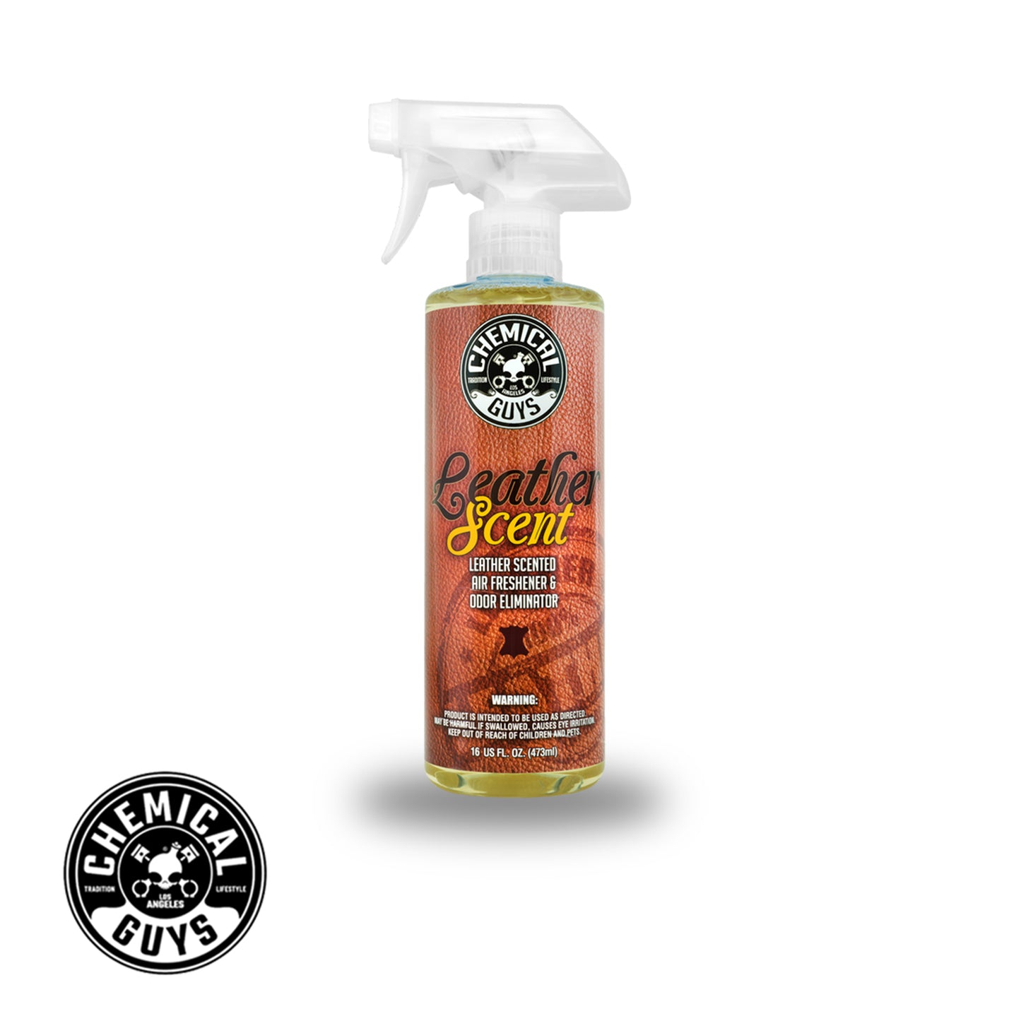 Chemical Guys Leather Scent Air Freshener And Odor Eliminator (16 Fl. Oz.)