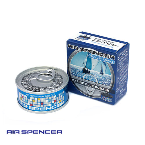 Air Spencer Car Freshener Eikosha Can Type - Marine Blue Squash x 2 Cans