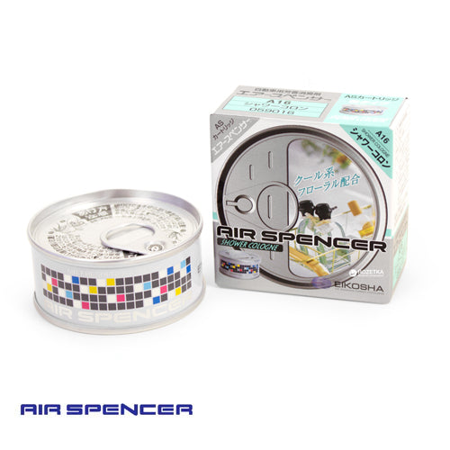 Air Spencer Car Freshener Eikosha Can Type - Shower Cologne x 2 cans