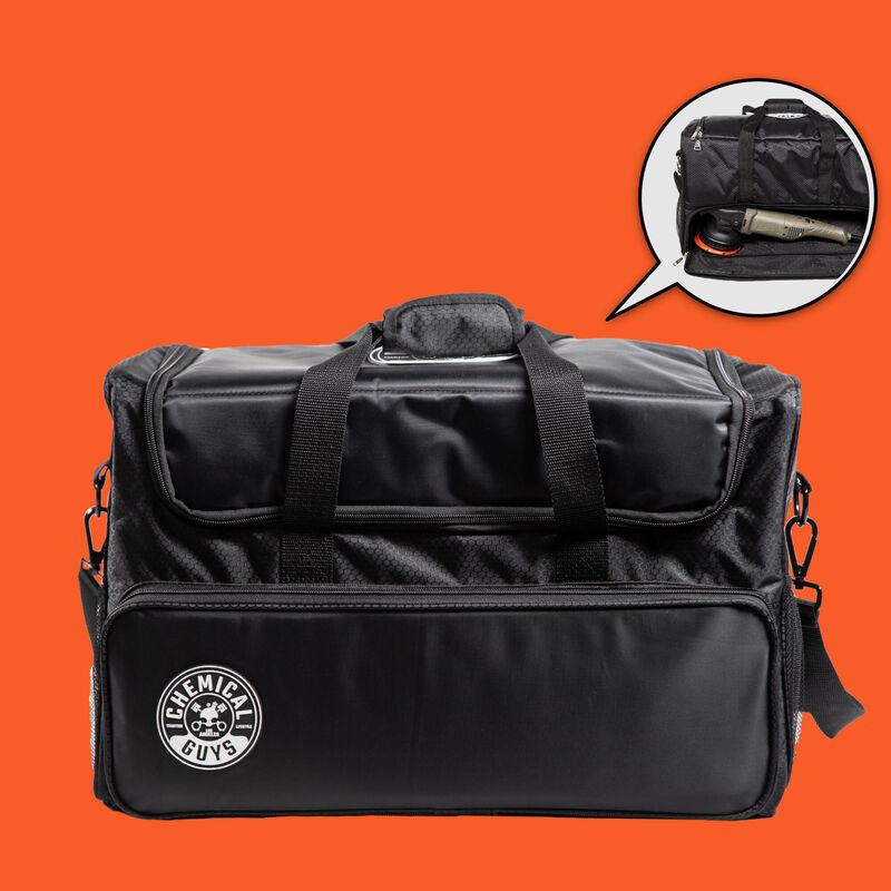 Chemical Guys Arsenal Range Trunk Organizer & Detailing Bag With Polisher Pocket  (21" x 12" x 14")