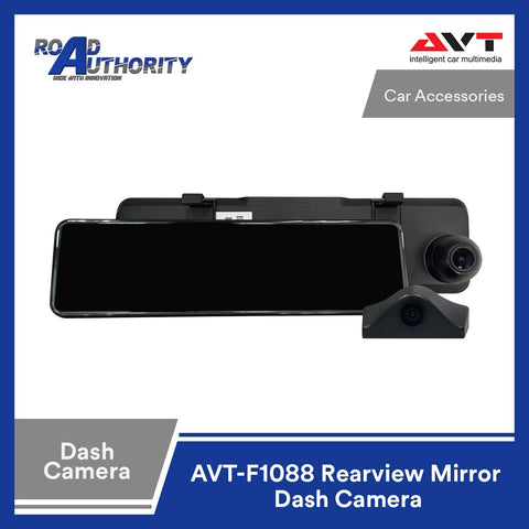 AVT F1088 Rearview Dash Camera 2 way
