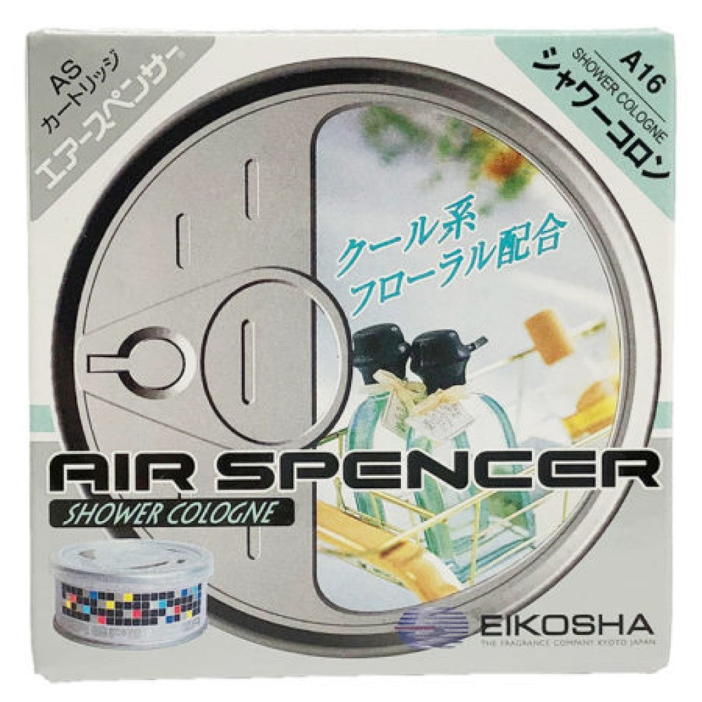 Air Spencer Car Freshener Eikosha Can Type - Shower Cologne x 2 cans