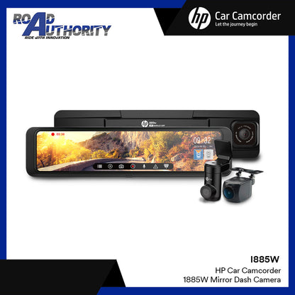 HP I885W Rearview Dashcamera