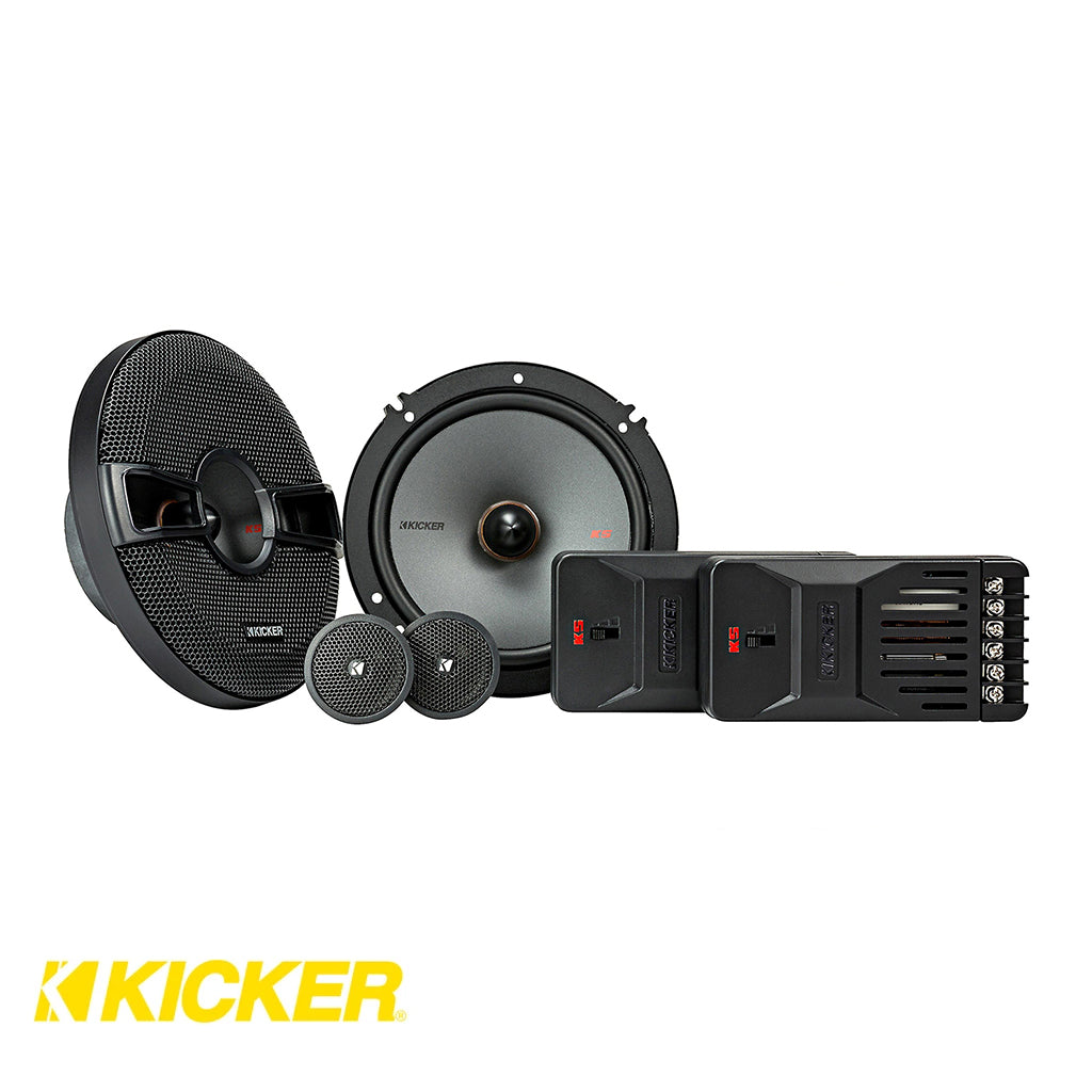 KICKER Subwoofer 44KSS6504 6-1/2" Component Speaker System