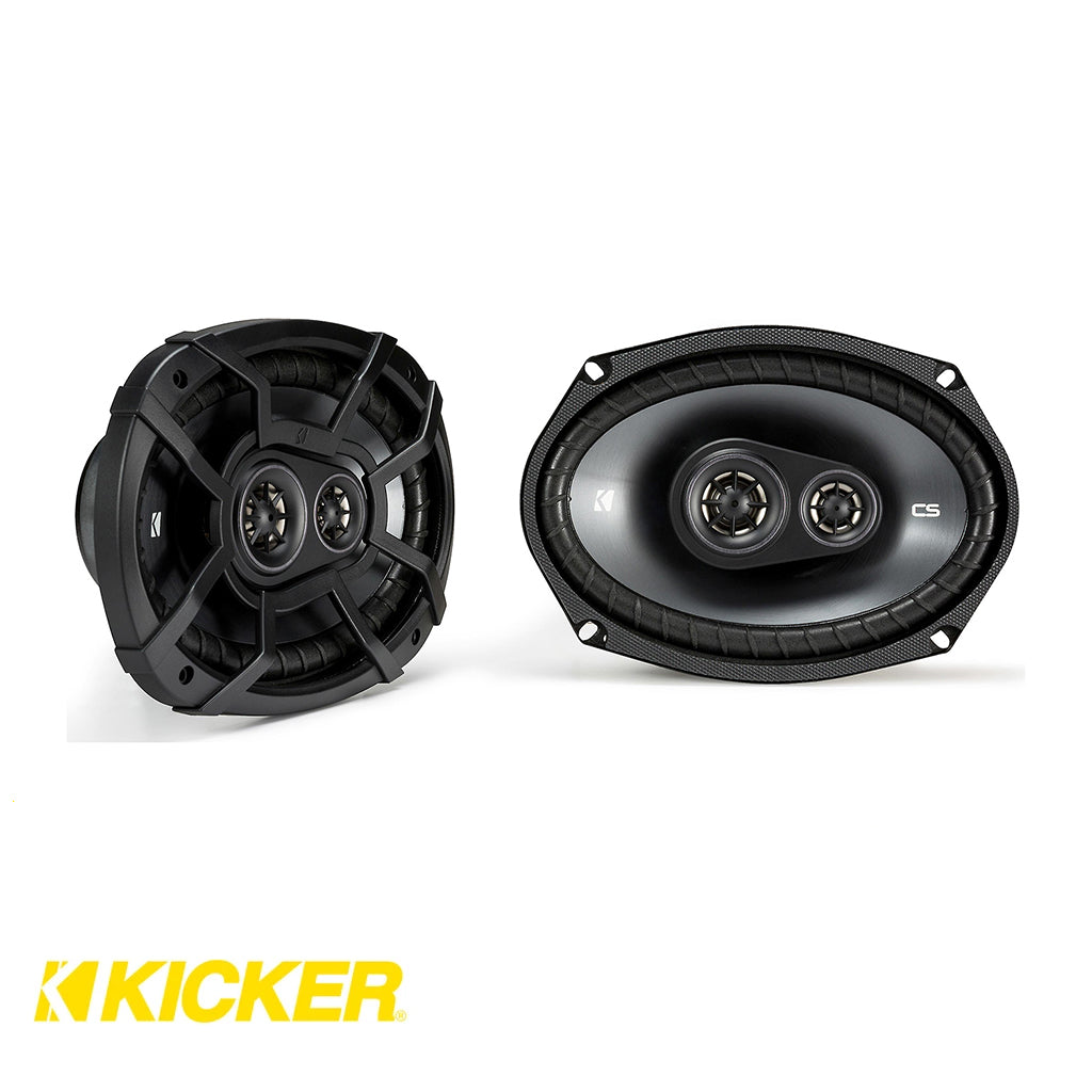 Kicker CSC6934 CS Series 6"x9" 3-way Car Speakers