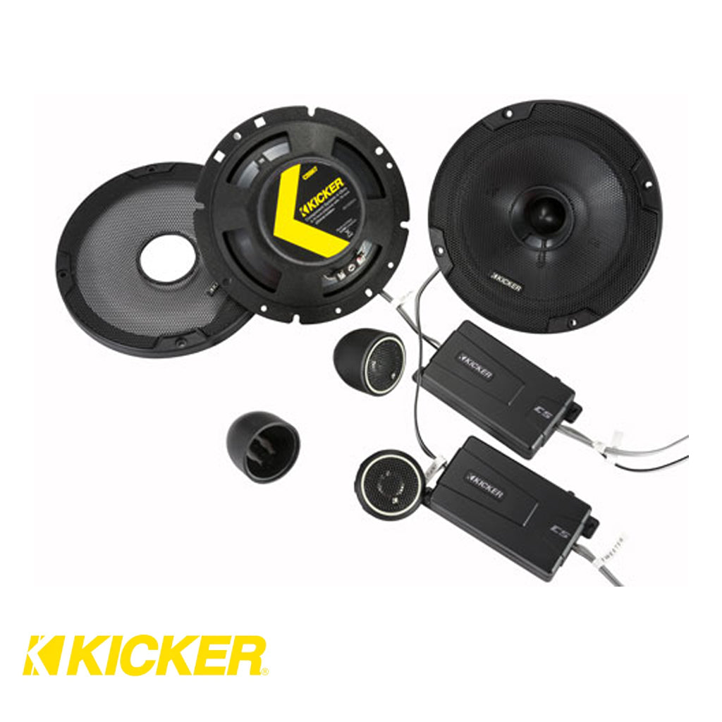 Kicker 46CSS674 CS-Series 6-3/4-inch Component Speakers