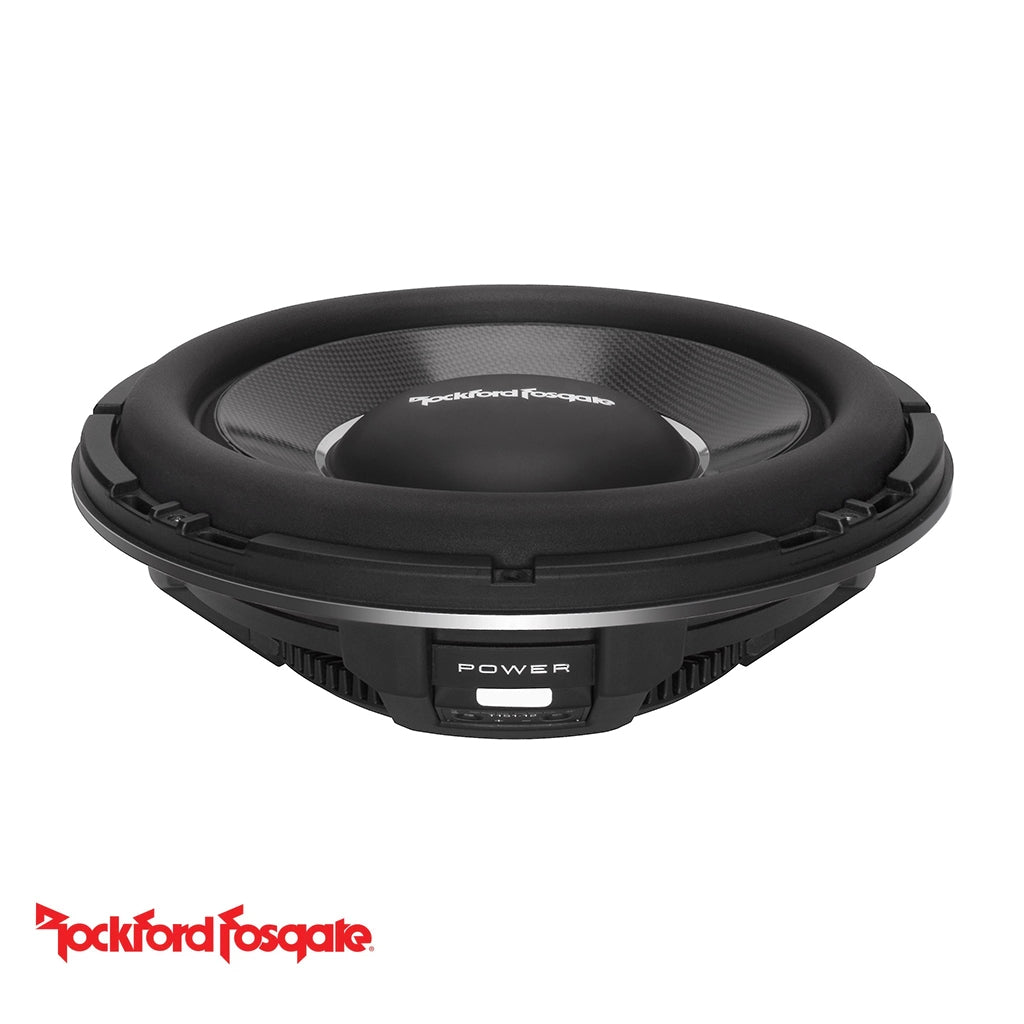 Rockford Fosgate T1S1-12 Power 12" T1 Slim Single 1-Ohm Subwoofer