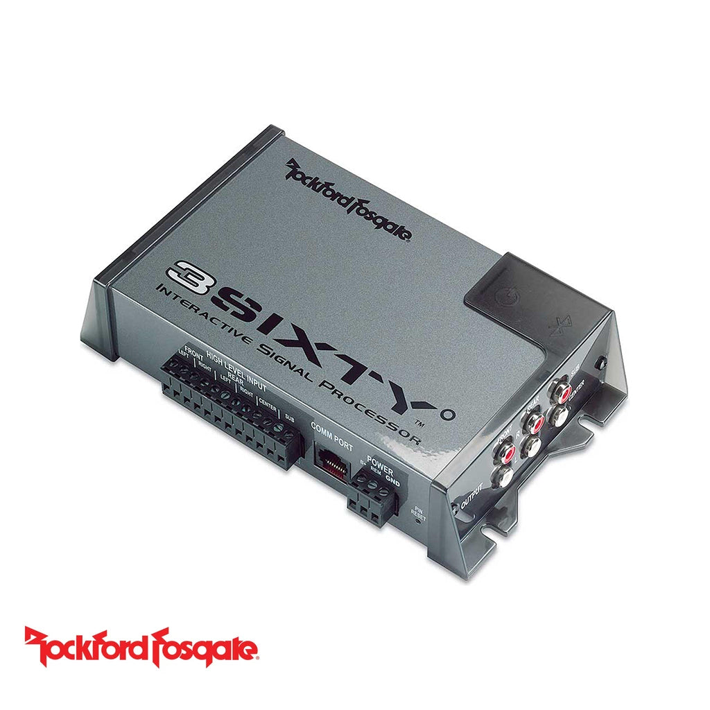 Rockford Fosgate 3SIXTY.2 Advanced Interactive Signal Processor