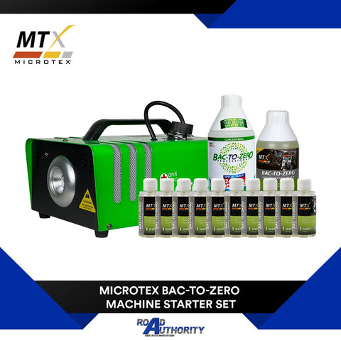 Microtex Bac-To-Zero Machine Starter Kit Set with Solutions