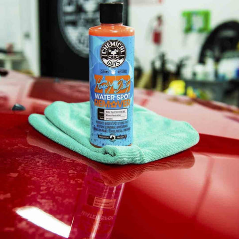 Eliminate stubborn water spots with Heavy Duty Water Spot Remover Gel!  💦, By Chemical Guys