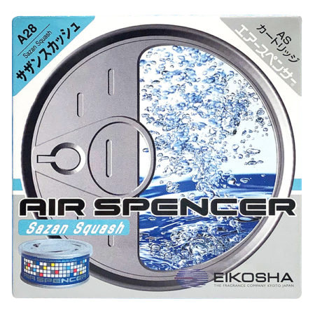 Air Spencer Car Freshener Eikosha Can Type - Sazan Squash x 2 Cans