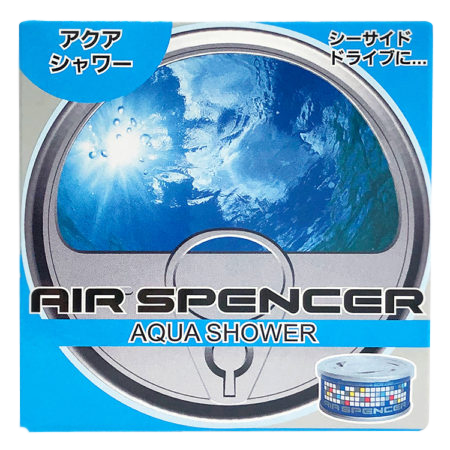 Air Spencer Car Freshener Eikosha Can Type - Aqua Shower x 2 cans