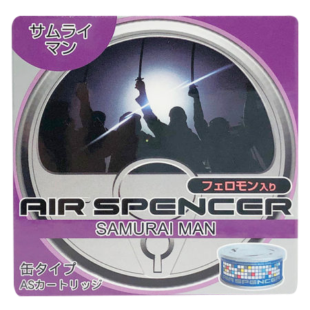 Air Spencer Car Freshener Eikosha Can Type - Samurai Man x 2 cans