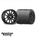 Mags American Racing Intake Gloss Black W/ Tires Radar R/T 265/50/20