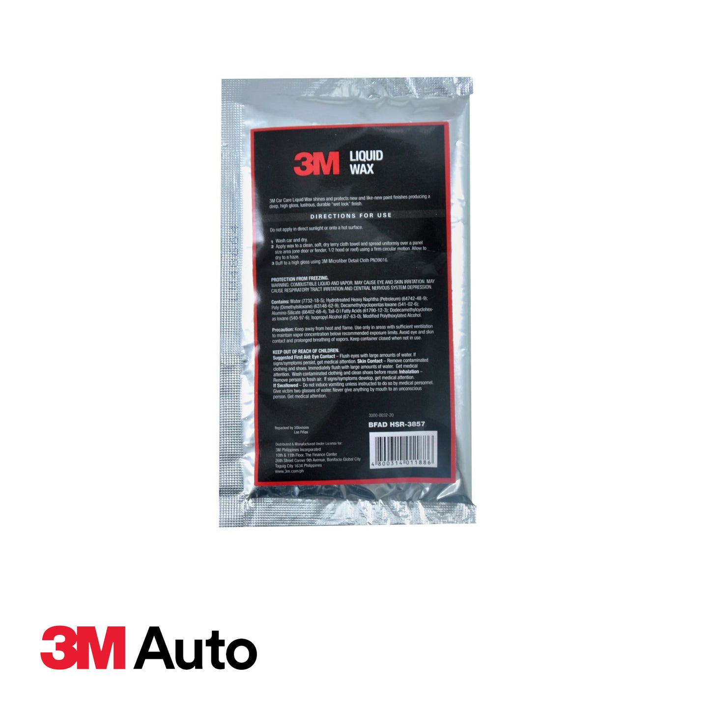 3M Car Care Liquid Wax 50ml