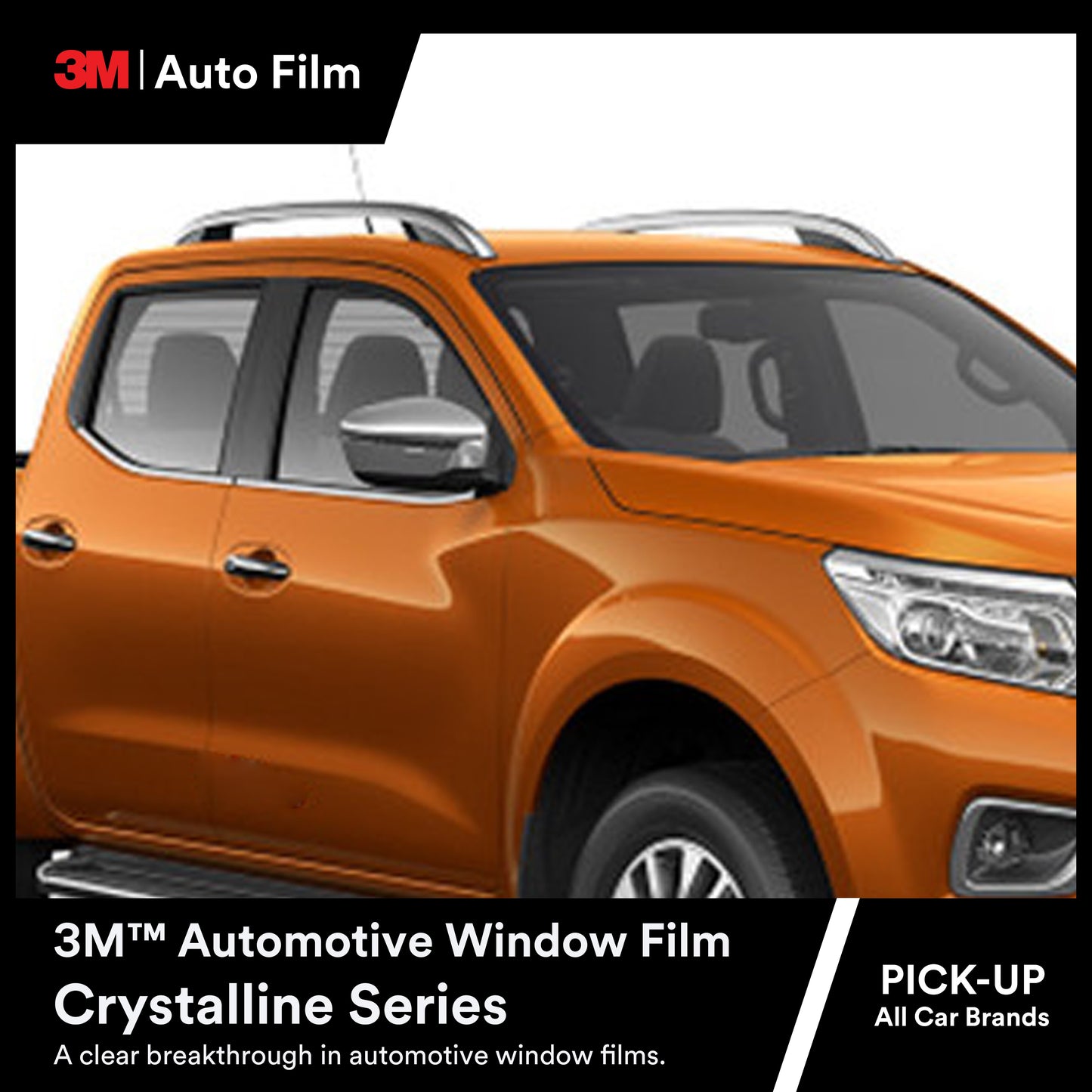 3M Auto / Car Tint Crystalline 20/40/70/90 (Wrap Around