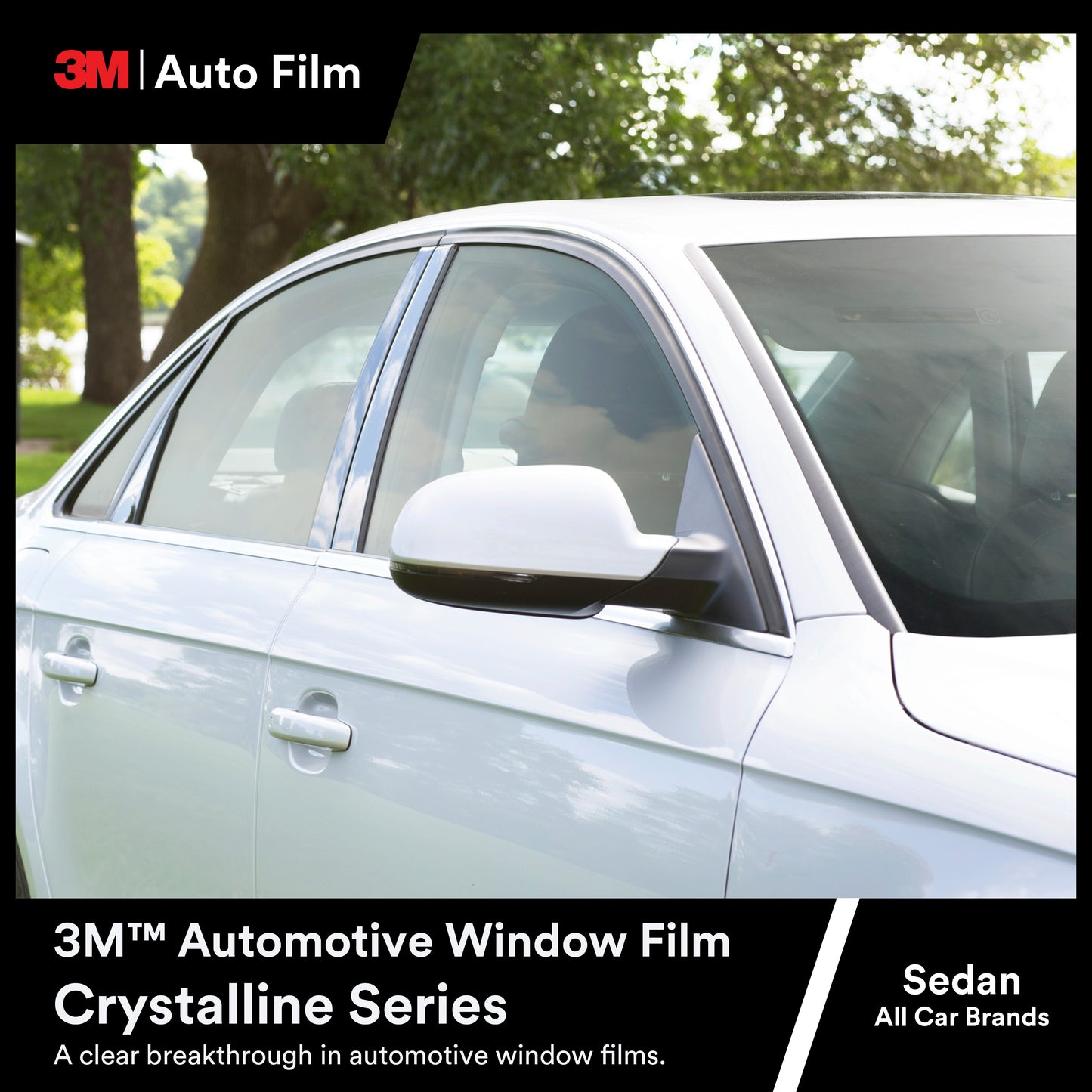 3M Auto / Car Tint Crystalline 20/40/70/90 (Wrap Around