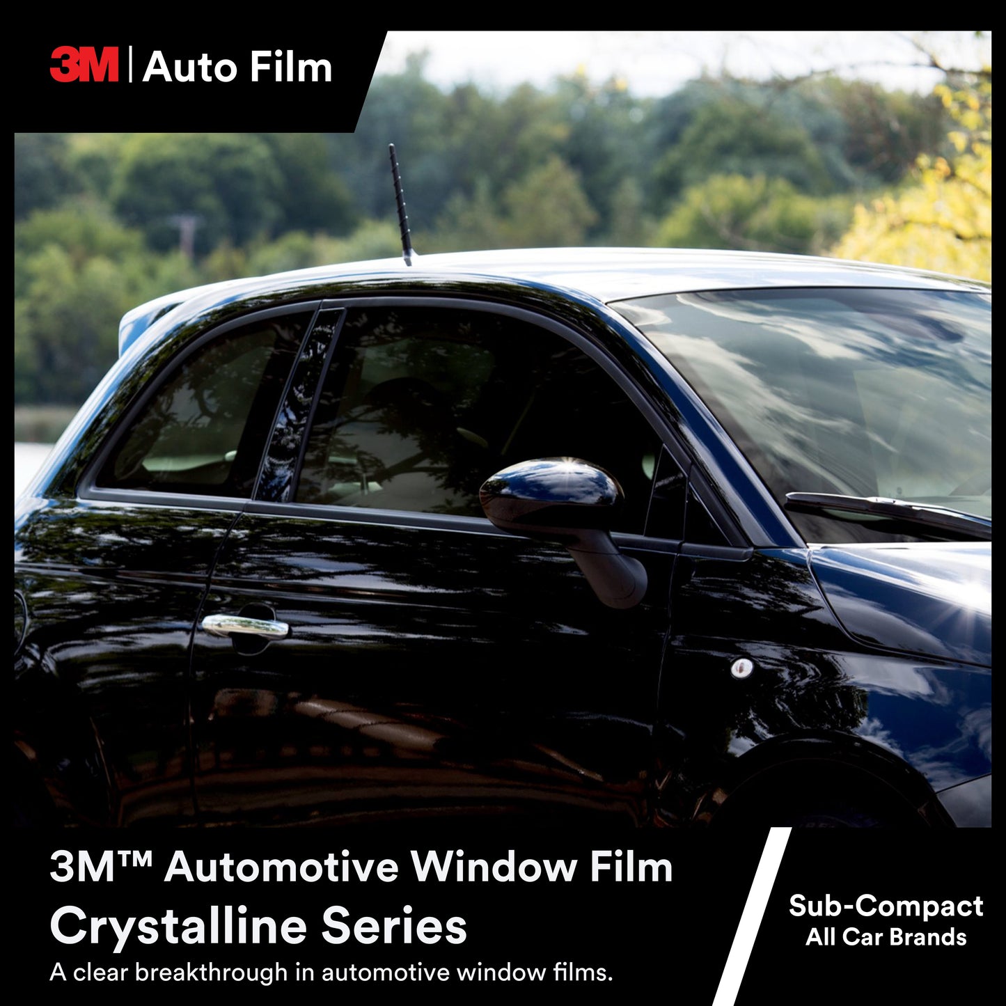 3M Auto / Car Tint Crystalline 20/40/70/90 (Wrap Around