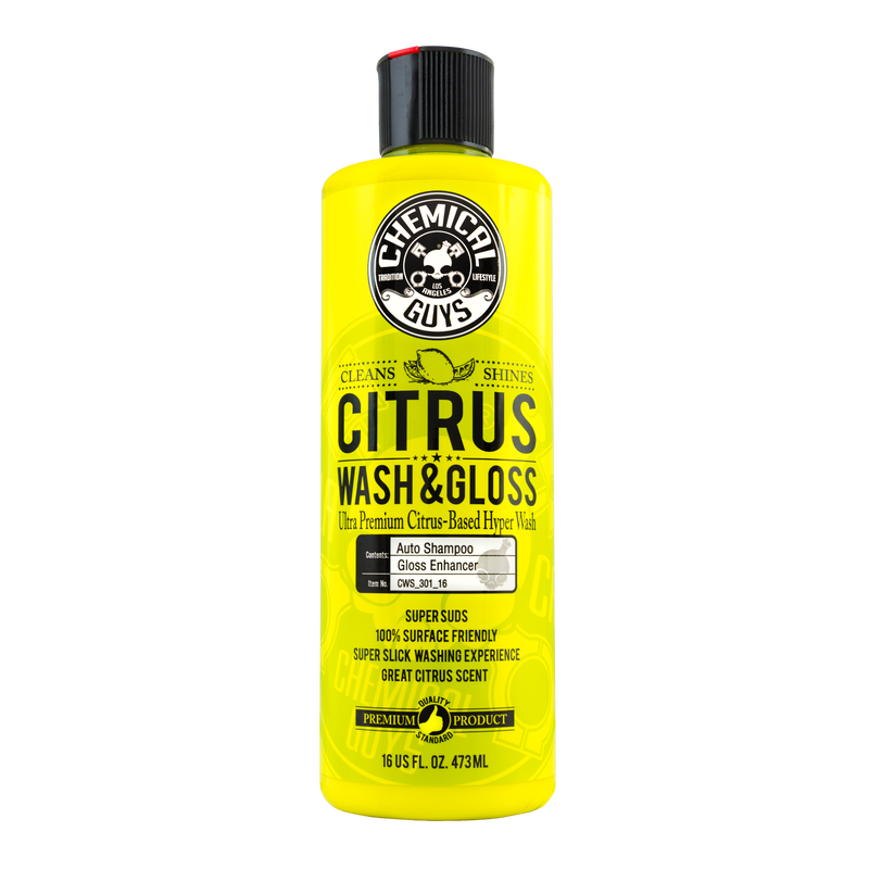 Chemical Guys Citrus Wash And Gloss Concentrated Car Wash (16 Fl. Oz.)