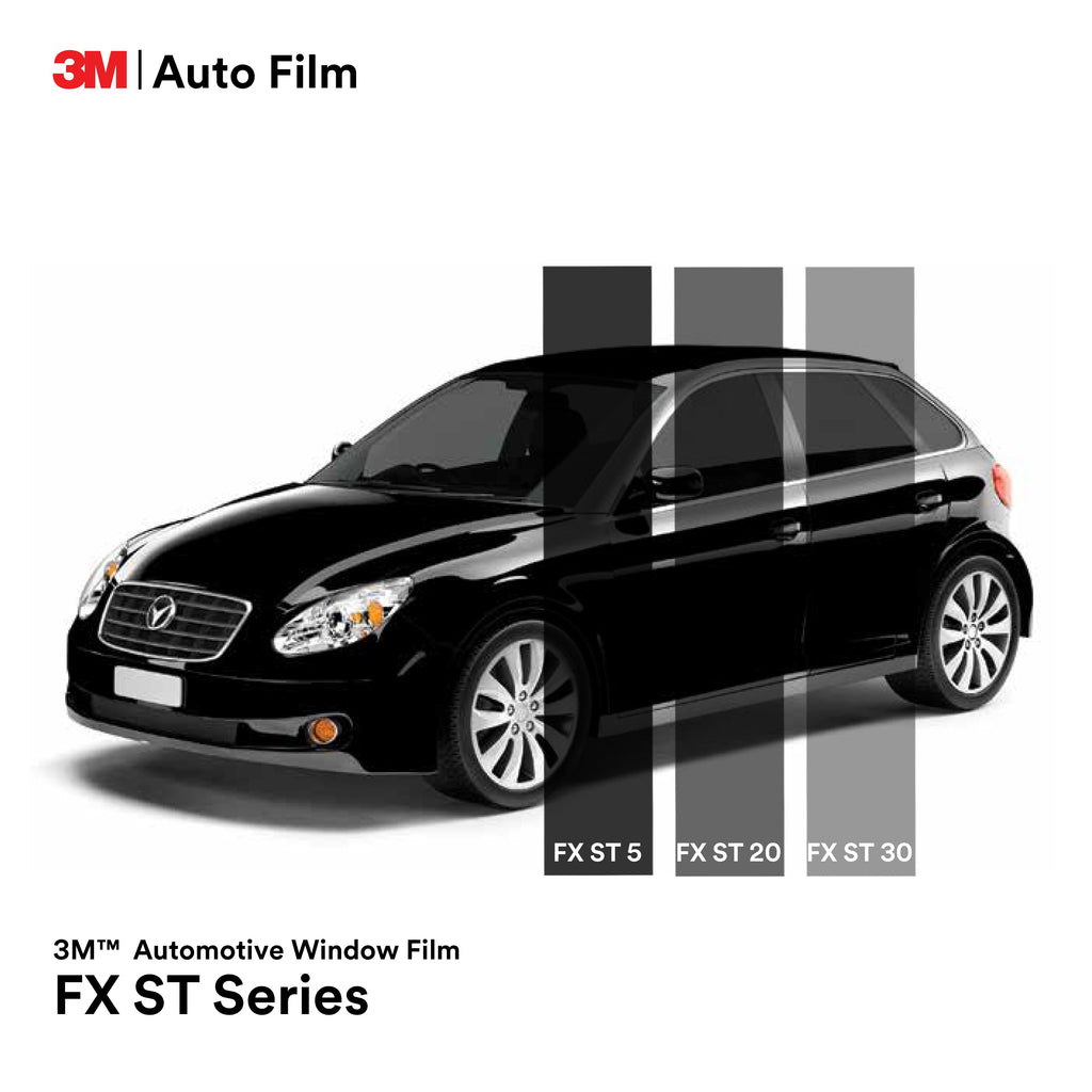 3M Black Shade car window film 