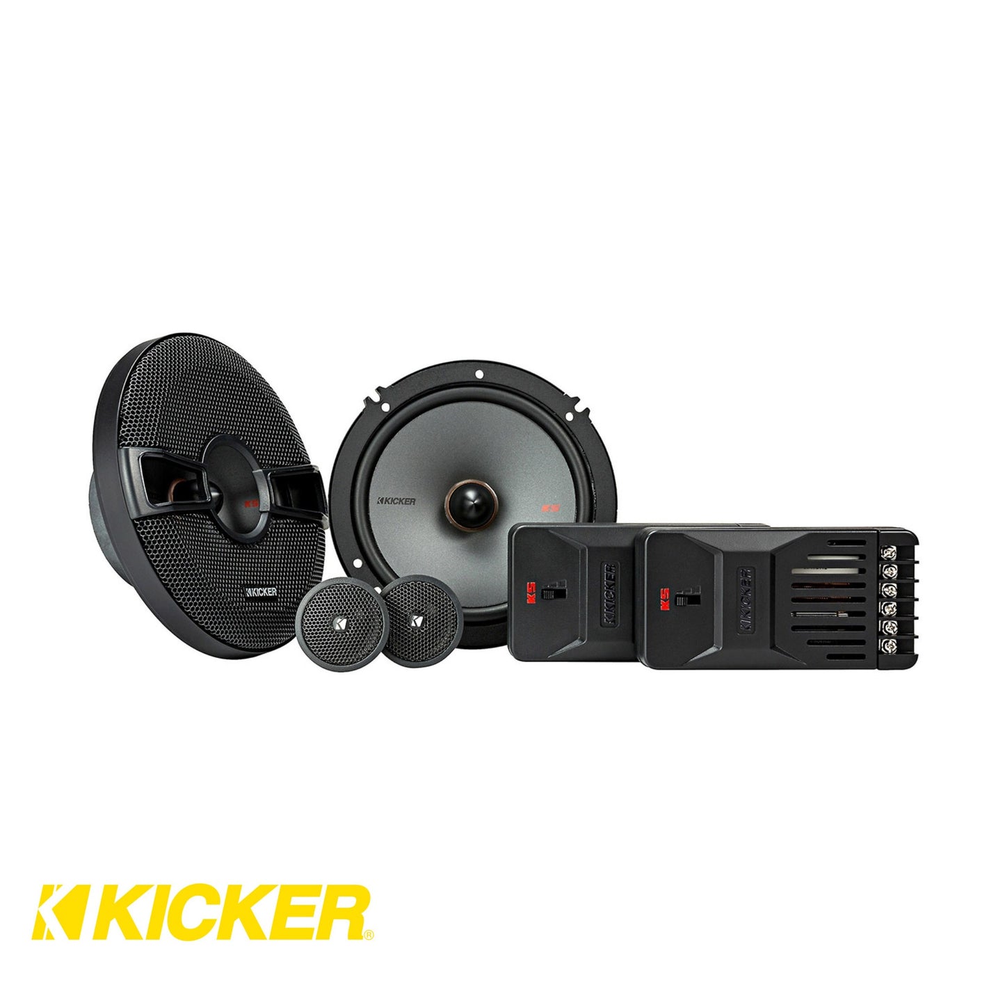 Kicker 44KSS6504 6-1/2" component speaker system