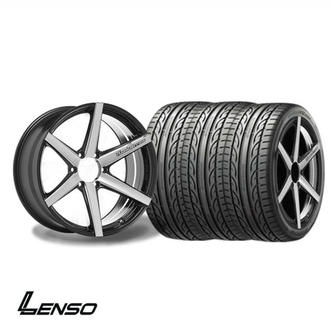 Mags-Lenso RTH Matte Black W/ Tires Nexen 265/50/20