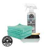 Chemical Guys No More Stain Bundle Nonsense All Surface Cleaner Long Bristle Workhorse Microfiber