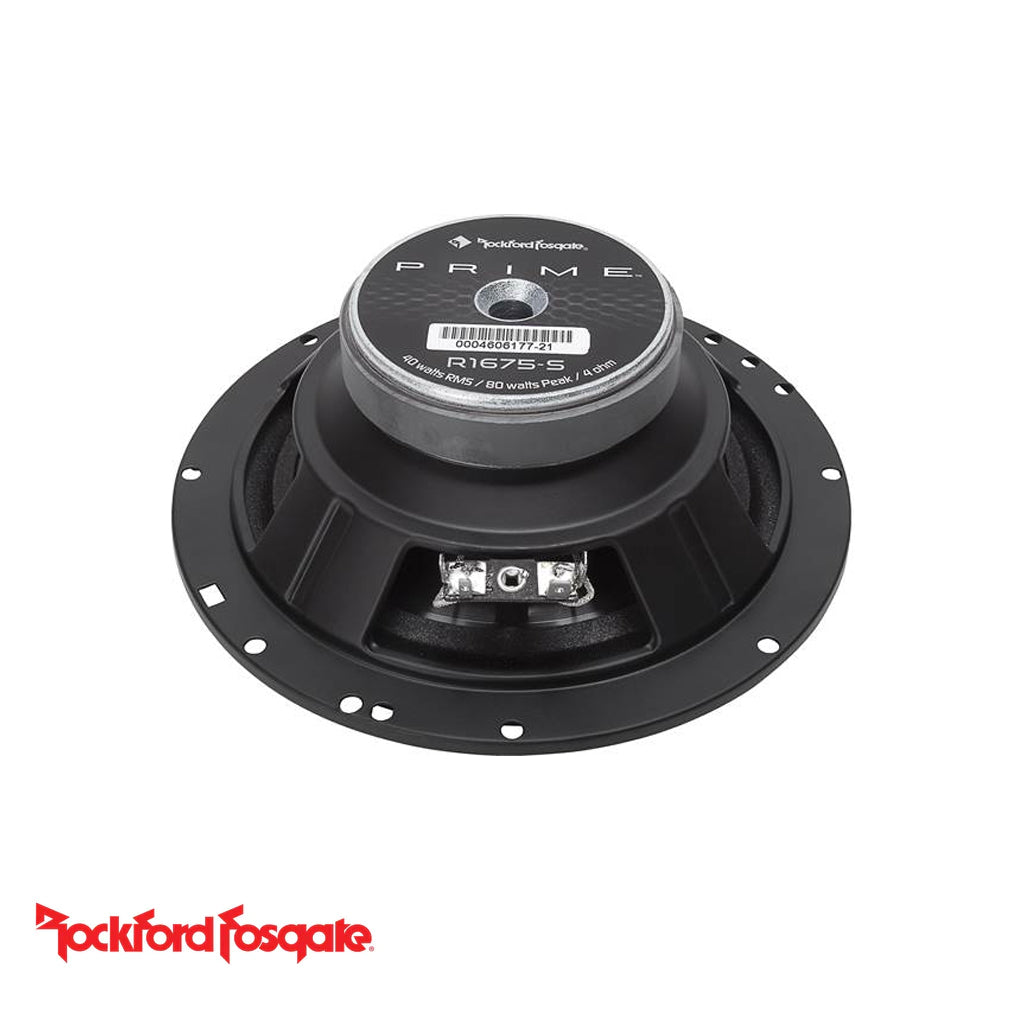 Rockford Fosgate R1675-S Prime Series 6-3/4" Component Speaker System