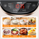 Leacco Rc100 Rice Cooker Non-stick Multifunctional 5L with Non-Stick Span