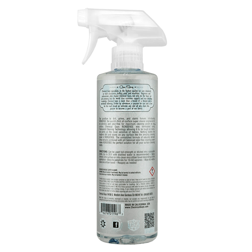 Chemical Guys Nonsense Colorless And Odorless All Surface Cleaner (16 Fl. Oz.)