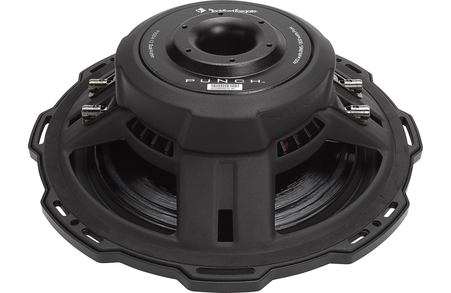 Rockford Fosgate P3SD2-12 Punch 12" P3S Shallow 2-Ohm DVC Subwoofer