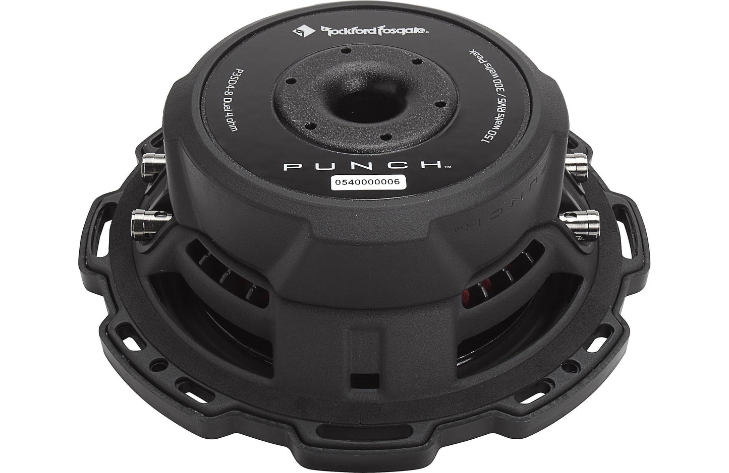 Rockford Fosgate P3SD4-8 Punch 8" P3S Shallow 4-Ohm DVC Subwoofer